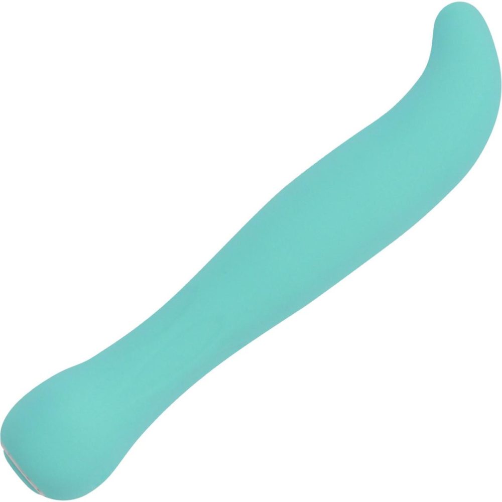 G-Spot Vibrators | Baelii XLR8 15-Function Flexible Mini Silicone G-Spot Vibrator Nu Sensuelle – Electric Blue