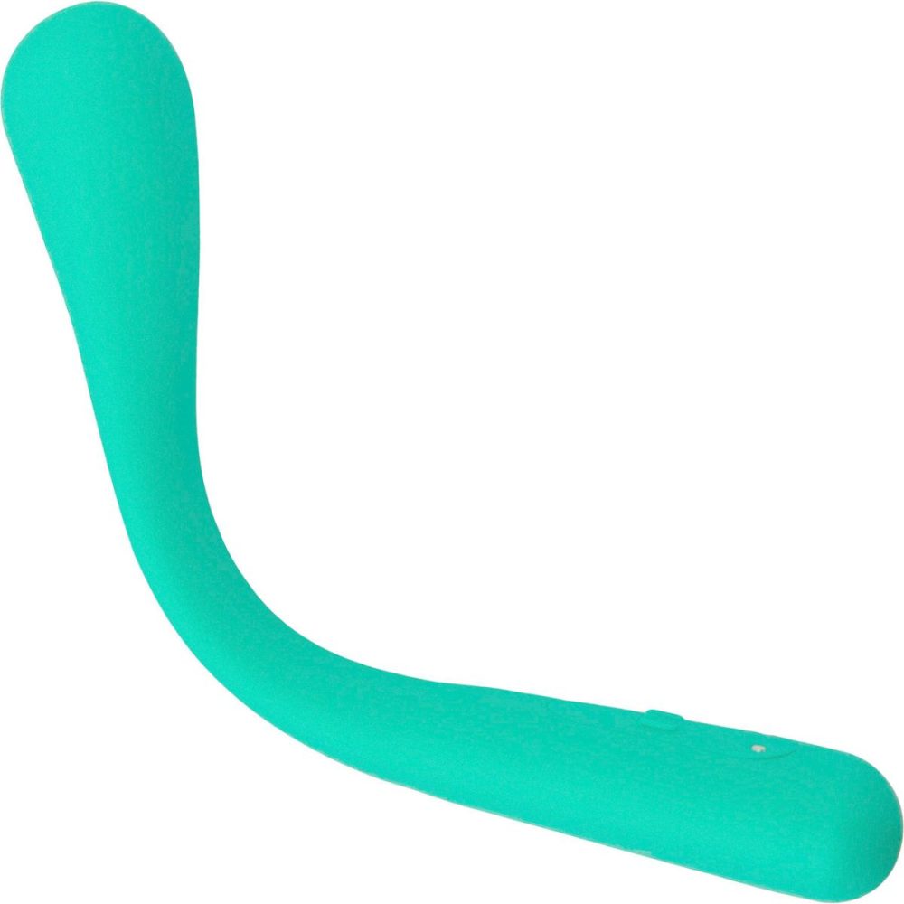 G-Spot Vibrators | Bender Rechargeable Waterproof Silicone Flexible G-Spot Vibrator – Mint