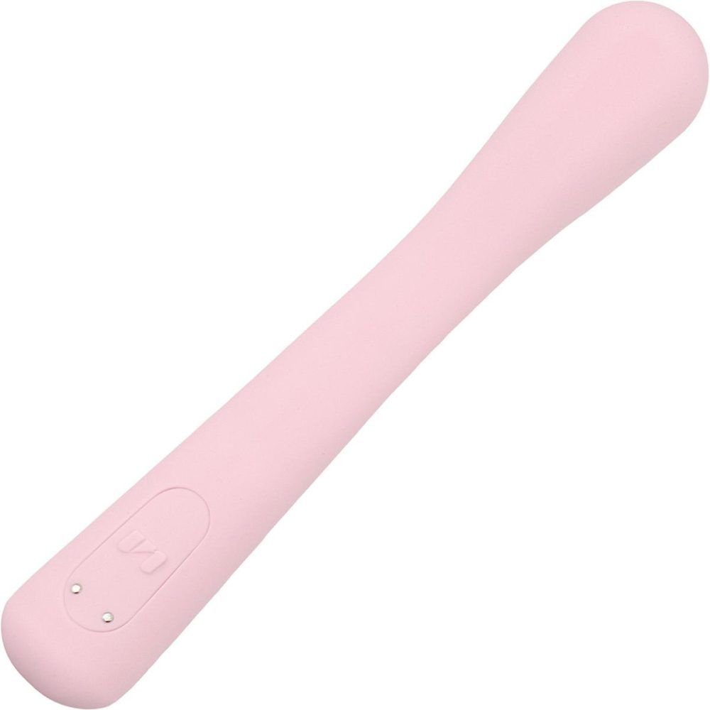 G-Spot Vibrators | Bender Rechargeable Waterproof Silicone Flexible G-Spot Vibrator – Quartz