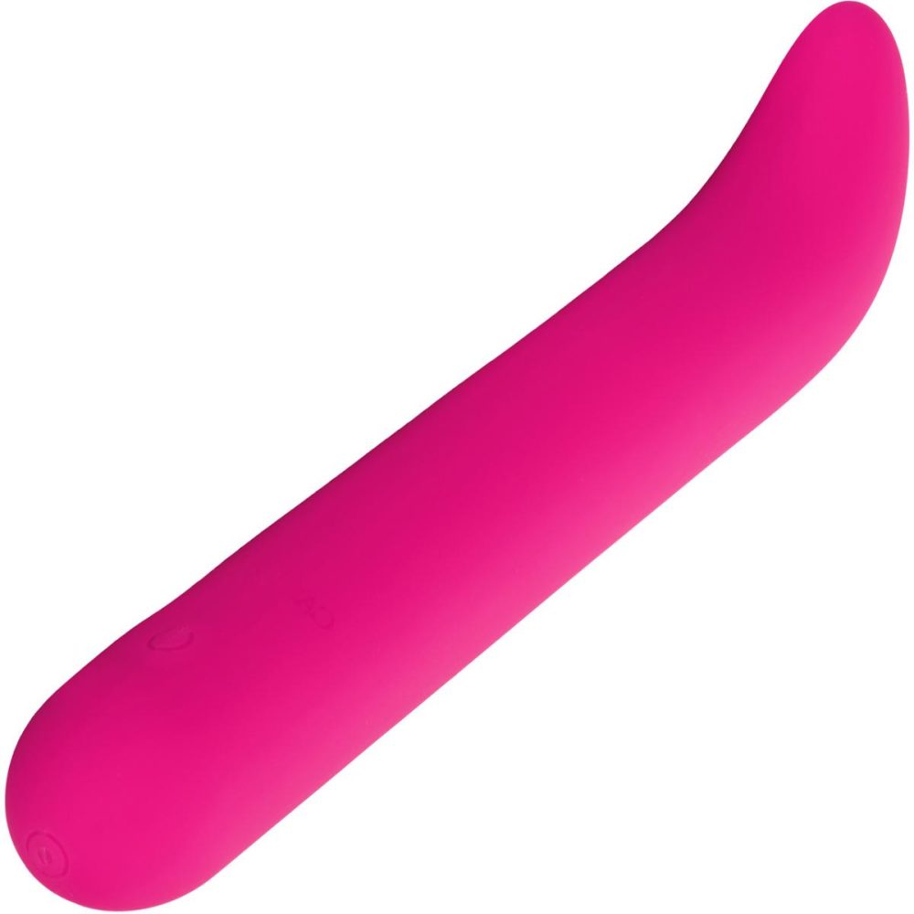 G-Spot Vibrators | Bliss Liquid Silicone G Vibe Rechargeable Waterproof G-Spot Vibrator – Pink