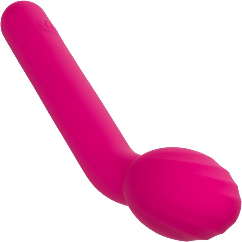 G-Spot Vibrators | Bliss Liquid Silicone Mini Tulip Rechargeable Waterproof G-Spot Vibrator – Pink