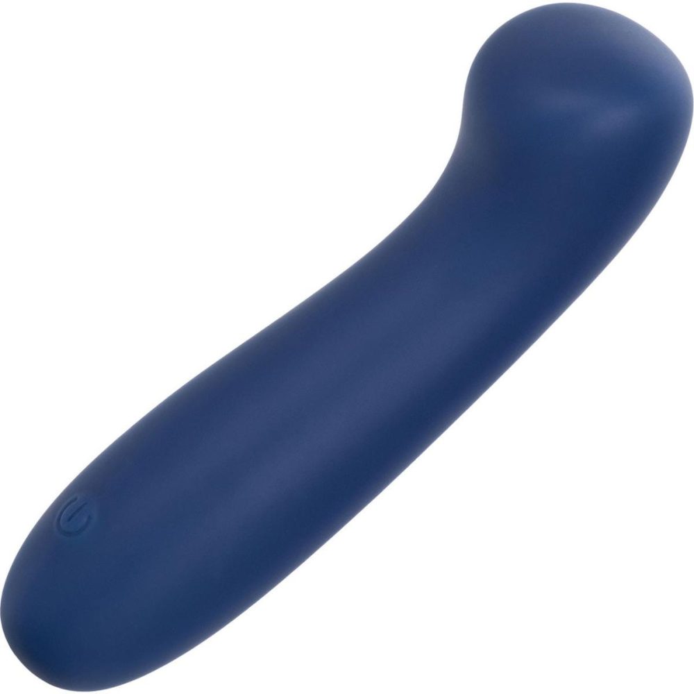 G-Spot Vibrators | Cashmere Satin G Rechargeable Waterproof Silicone G-Spot Vibrator – Blue