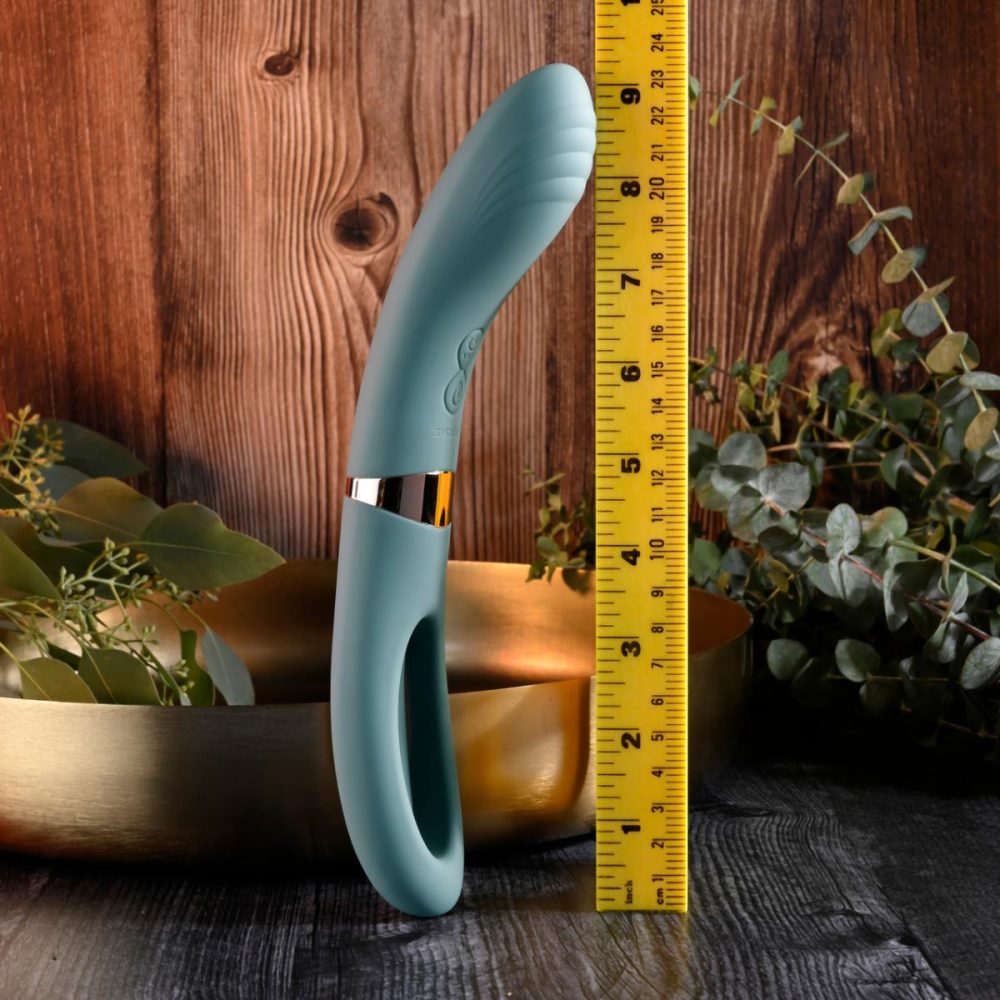 G-Spot Vibrators | Chick Flick Waterproof Silicone Dual Ended Flickering Tongue G-Spot Vibrator – Green