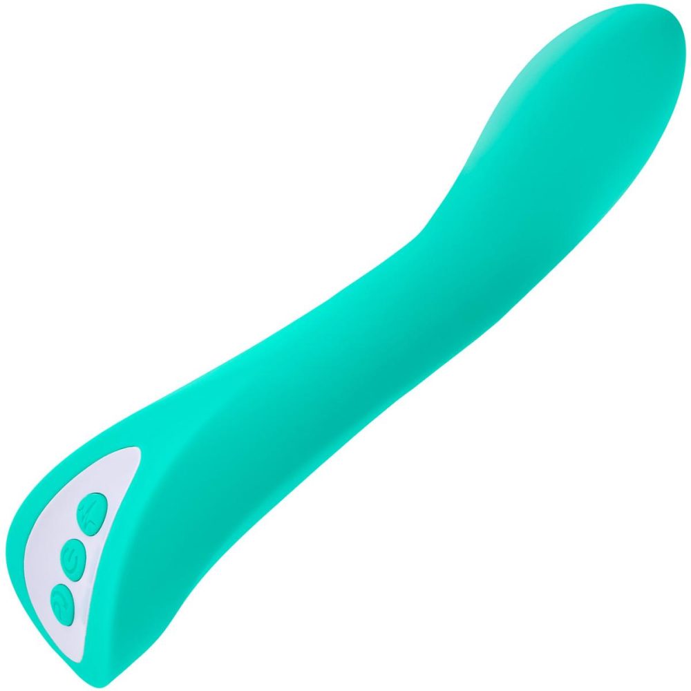 G-Spot Vibrators | Come With Me Rechargeable Silicone G-Spot Vibrator With Come Hither Motion – Green