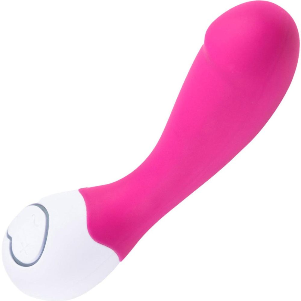 G-Spot Vibrators | Cuddle Mini Rechargeable Silicone G-Spot Vibrator – Pink