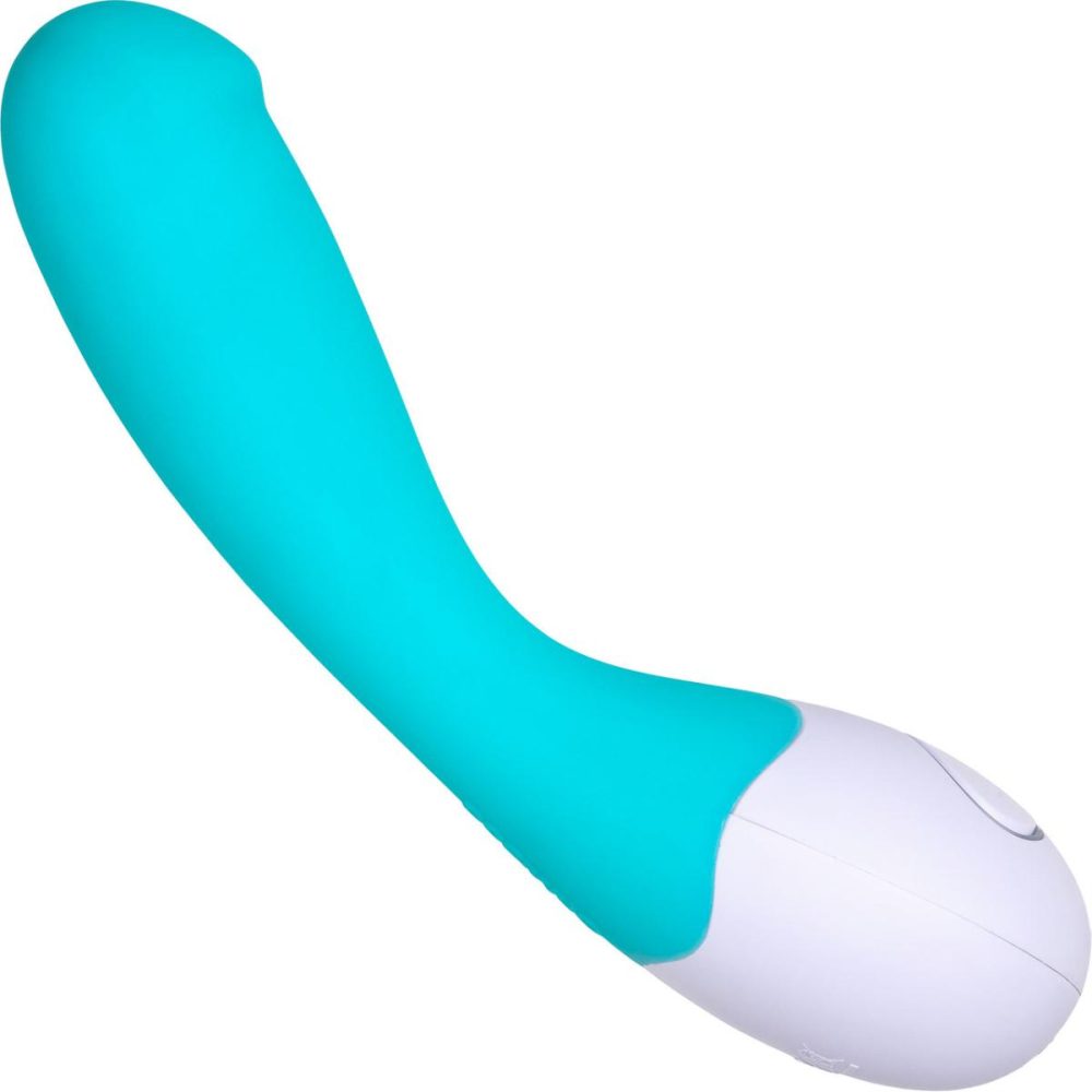 G-Spot Vibrators | Cuddle Rechargeable Silicone G-Spot Vibrator – Turquoise