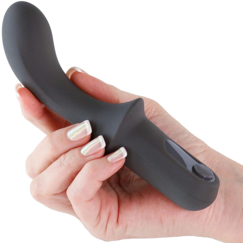 G-Spot Vibrators | Desire Fortuna Rechargeable Silicone G-Spot Vibrator – Smoke