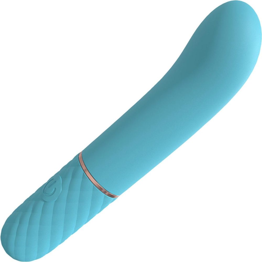 G-Spot Vibrators | Dolce Rechargeable Waterproof Silicone Mini G-Spot Vibrator – Blue