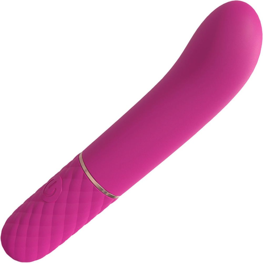 G-Spot Vibrators | Dolce Rechargeable Waterproof Silicone Mini G-Spot Vibrator – Pink