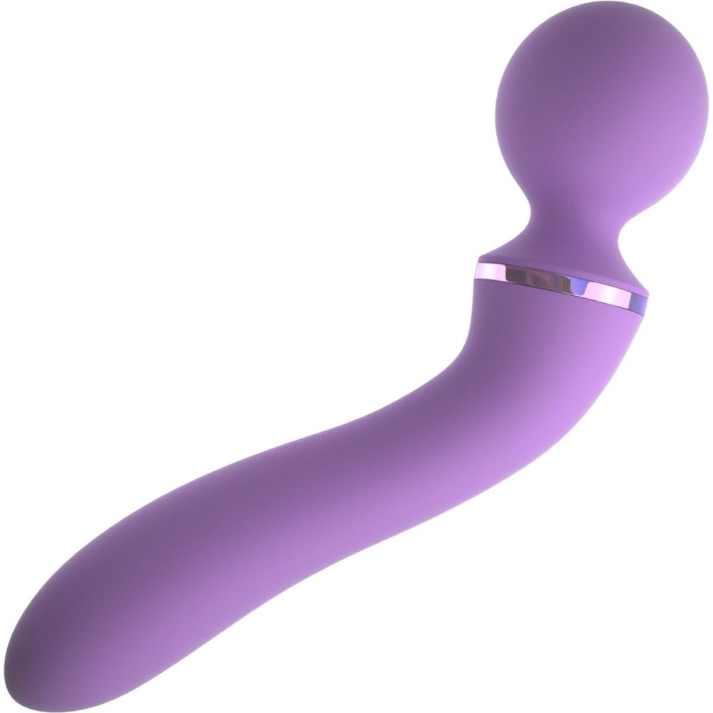 G-Spot Vibrators | Fantasy For Her Silicone Rechargeable Duo Wand Massage-Her – Dual Function Wand With G-Spot Vibrator