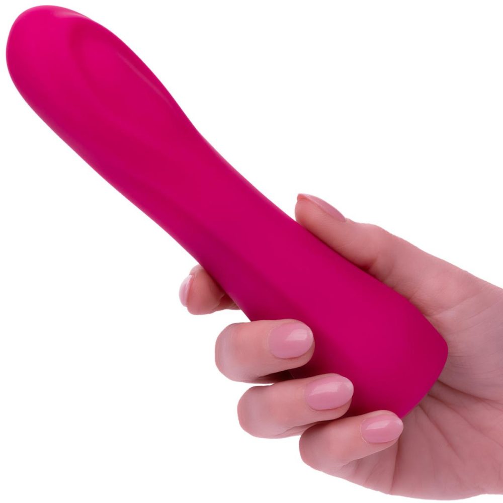 G-Spot Vibrators | Gem Vibe Collection 7" Bliss Rechargeable Waterproof Silicone G-Spot Vibrator – Pink