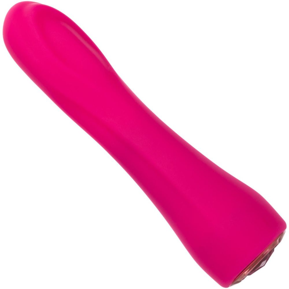 G-Spot Vibrators | Gem Vibe Collection 7" Bliss Rechargeable Waterproof Silicone G-Spot Vibrator – Pink