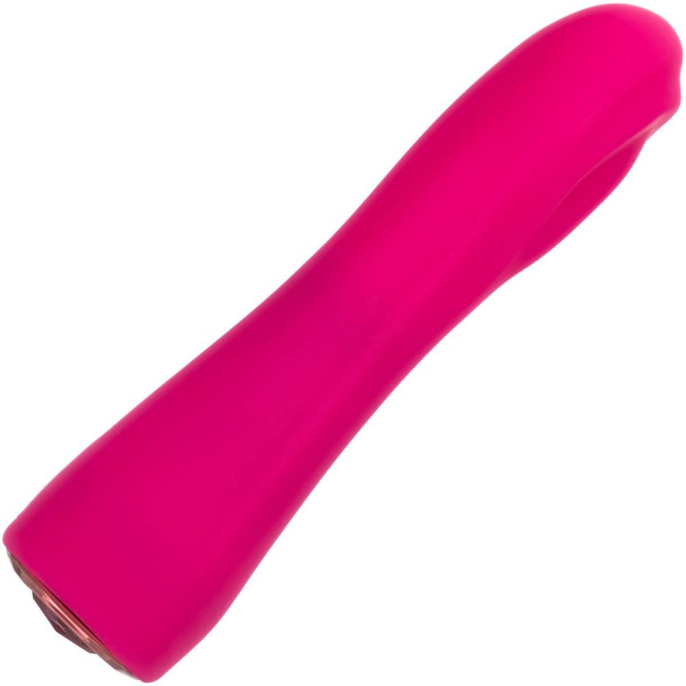 G-Spot Vibrators | Gem Vibe Collection 7" Bliss Rechargeable Waterproof Silicone G-Spot Vibrator – Pink