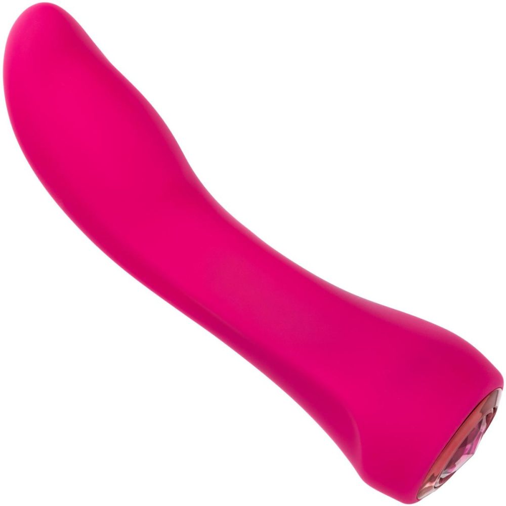 G-Spot Vibrators | Gem Vibe Collection 7" Glider Rechargeable Waterproof Silicone G-Spot Vibrator – Pink