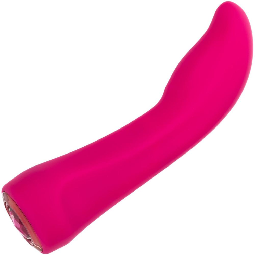 G-Spot Vibrators | Gem Vibe Collection 7" Glider Rechargeable Waterproof Silicone G-Spot Vibrator – Pink