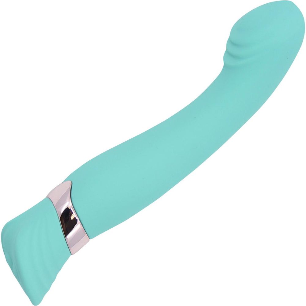 G-Spot Vibrators | Geminii XLR8 Silicone Waterproof G-Spot Vibrator With Fluttering Tip Nu Sensuelle – Blue