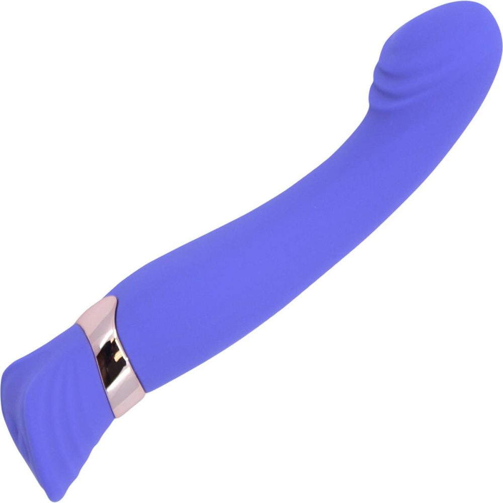 G-Spot Vibrators | Geminii XLR8 Silicone Waterproof G-Spot Vibrator With Fluttering Tip Nu Sensuelle – Violet