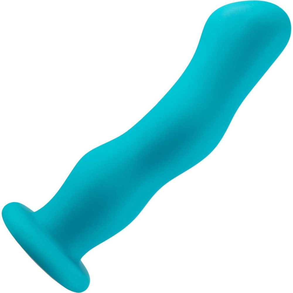 G-Spot Vibrators | Impressions Miami Rechargeable Waterproof Silicone G-Spot Suction Cup Vibrator – Teal