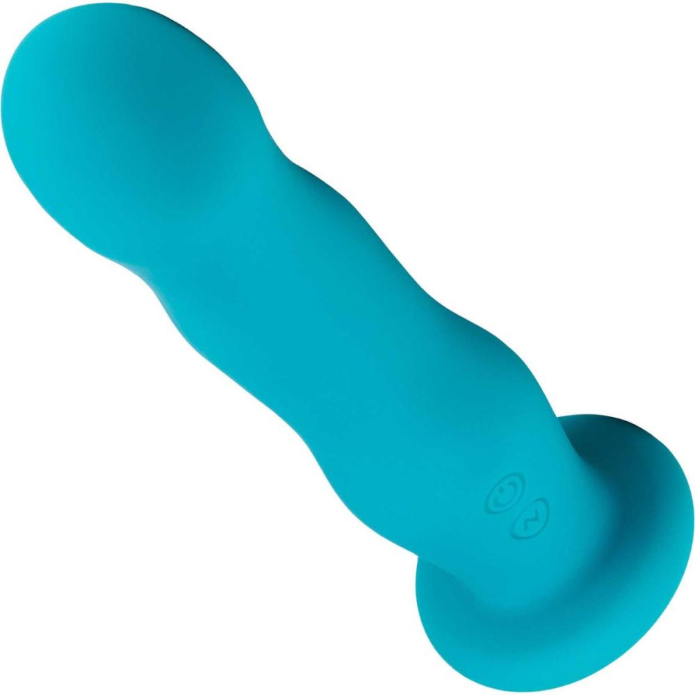 G-Spot Vibrators | Impressions Miami Rechargeable Waterproof Silicone G-Spot Suction Cup Vibrator – Teal