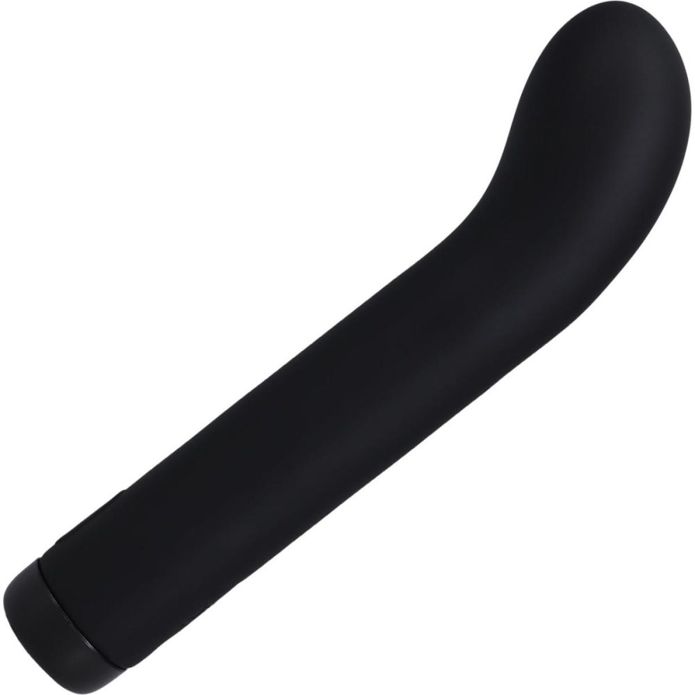 G-Spot Vibrators | In A Bag Silicone Rechargeable G-Spot Vibrator – Black