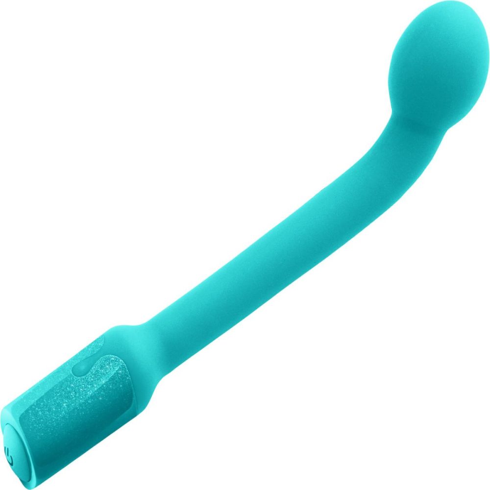 G-Spot Vibrators | Inya Oh My G Silicone Rechargeable Vibrating G-Spot Wand – Teal