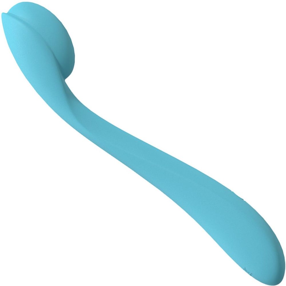 G-Spot Vibrators | Juicy Rechargeable Waterproof Silicone Flexible G-Spot Vibrator – Blue