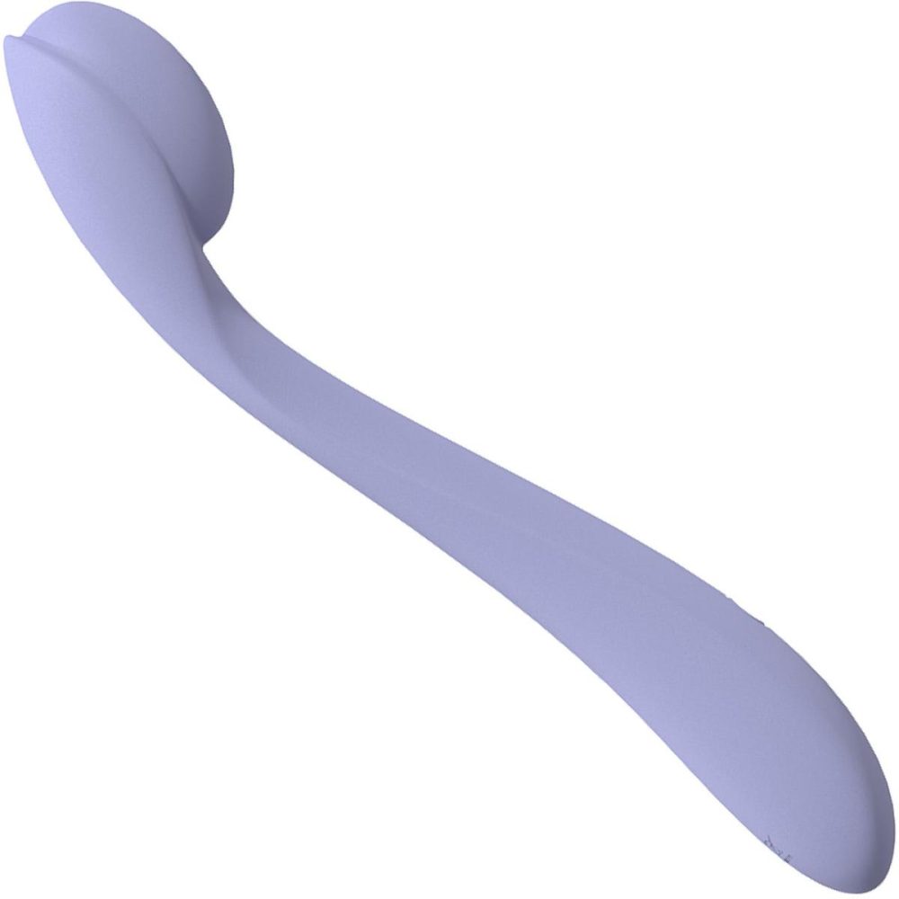 G-Spot Vibrators | Juicy Rechargeable Waterproof Silicone Flexible G-Spot Vibrator – Lavender