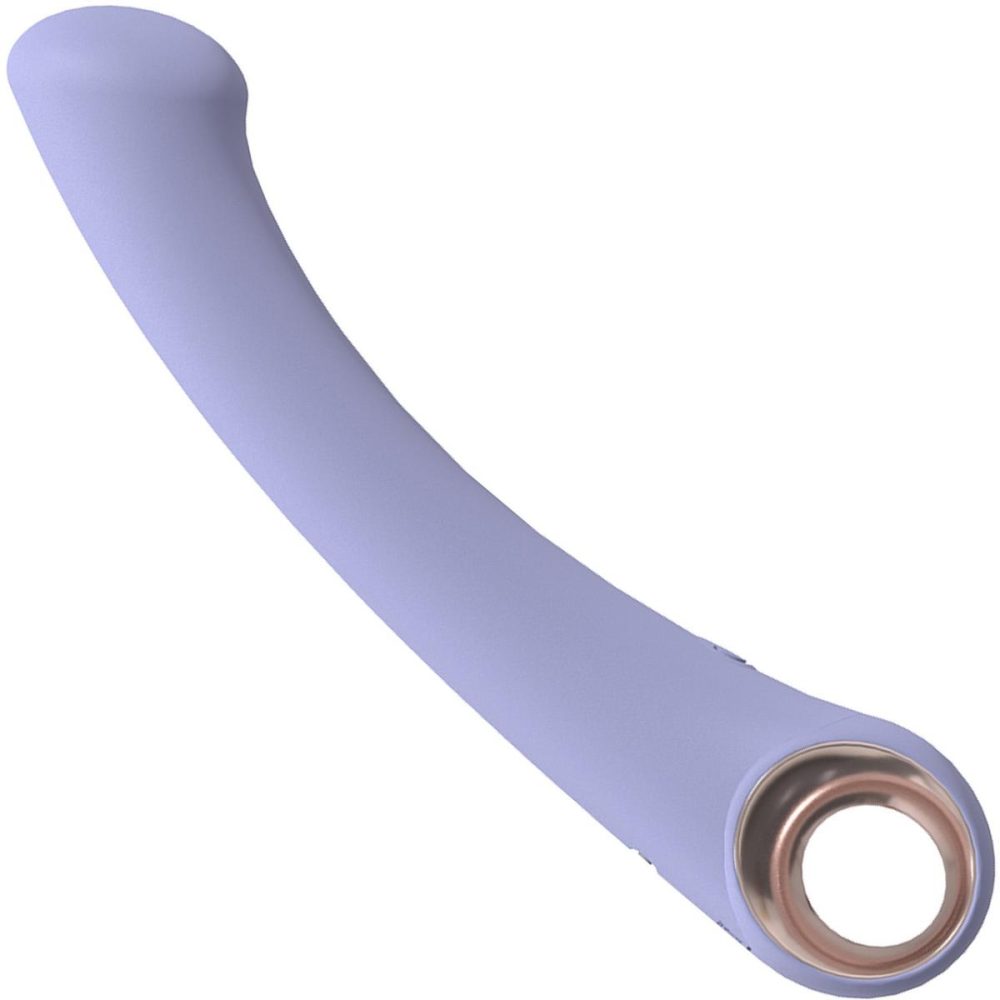 G-Spot Vibrators | Luscious Rechargeable Waterproof Silicone G-Spot Vibrator – Lavender