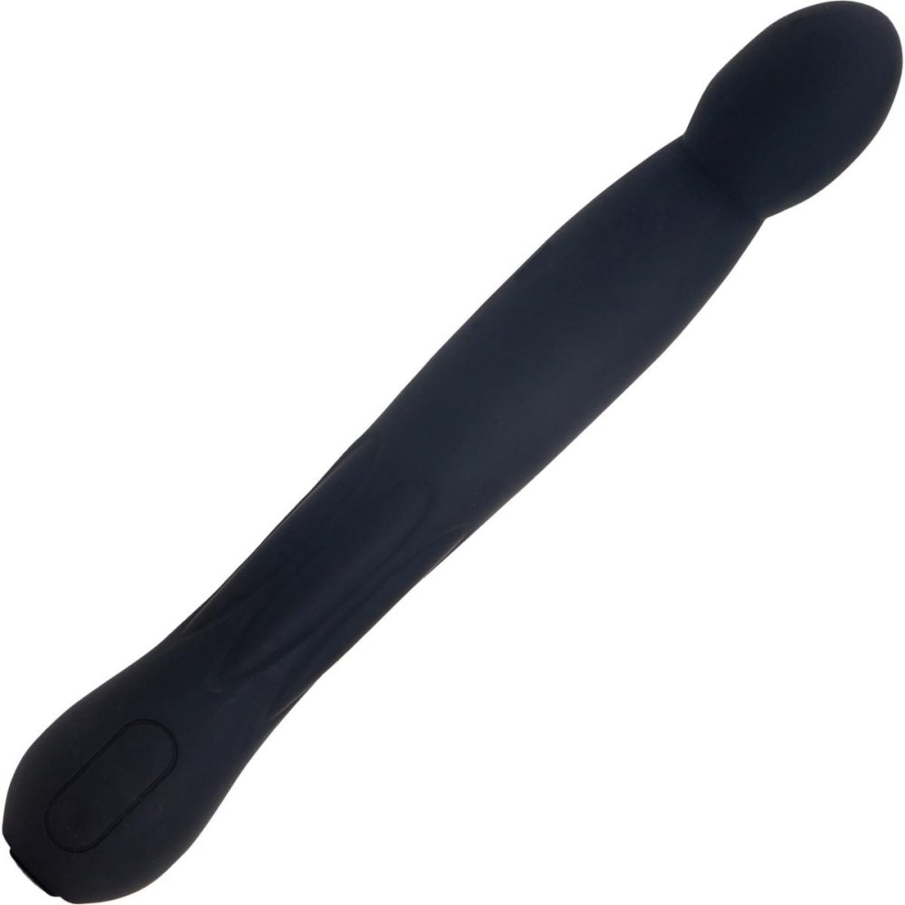 G-Spot Vibrators | Multi-Play Ace Pro Waterproof Silicone G-Spot Vibrator With Oscillating Head Nu Sensuelle – Black