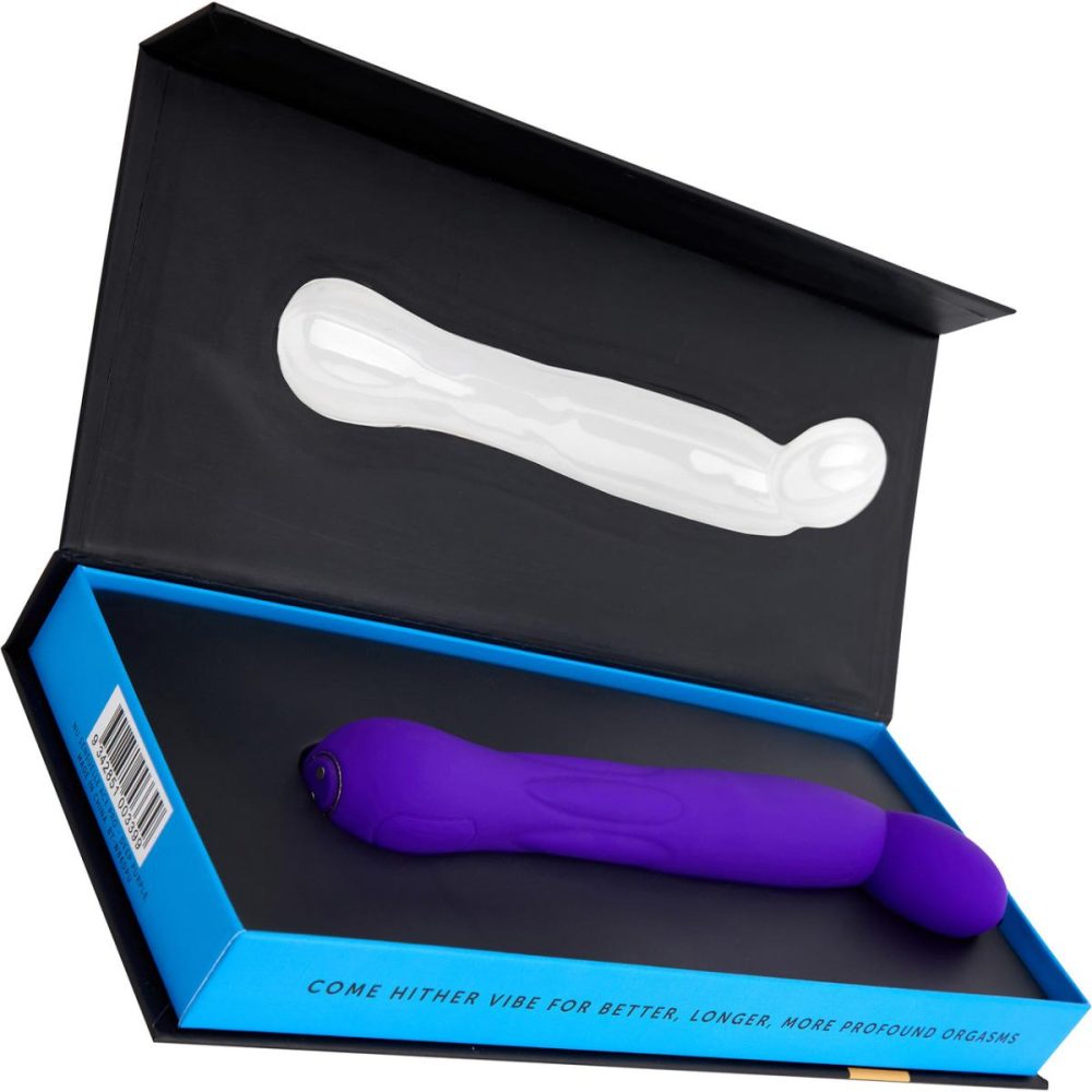 G-Spot Vibrators | Multi-Play Ace Pro Waterproof Silicone G-Spot Vibrator With Oscillating Head Nu Sensuelle – Purple