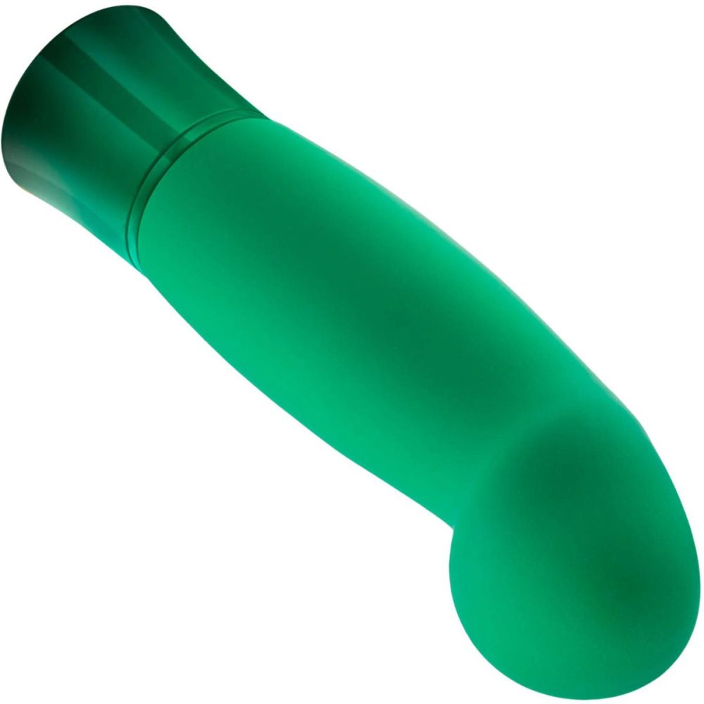 G-Spot Vibrators | Oh My Gem Enchanting Rechargeable Waterproof Silicone Warming G-Spot Vibrator – Emerald