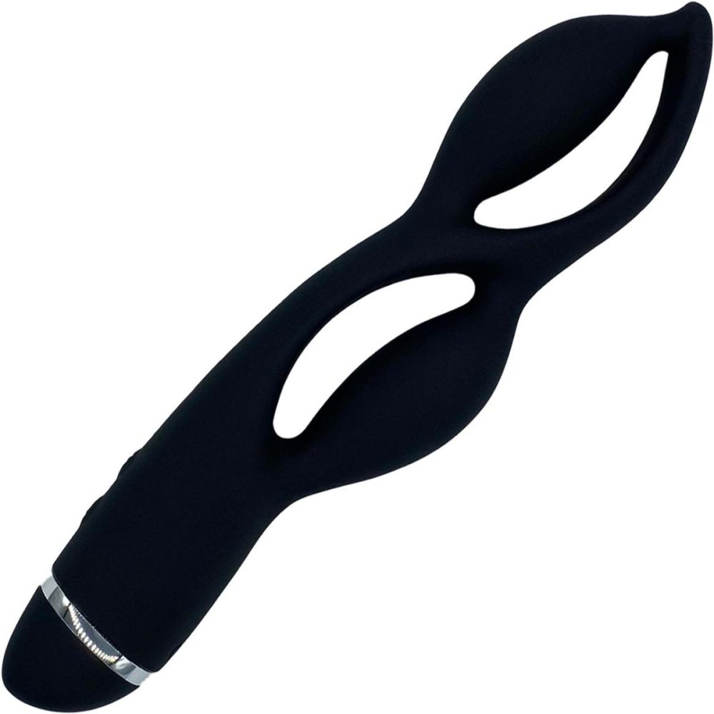 G-Spot Vibrators | Paramour Rechargeable Silicone G-Spot & A-Spot Vibrator – Black