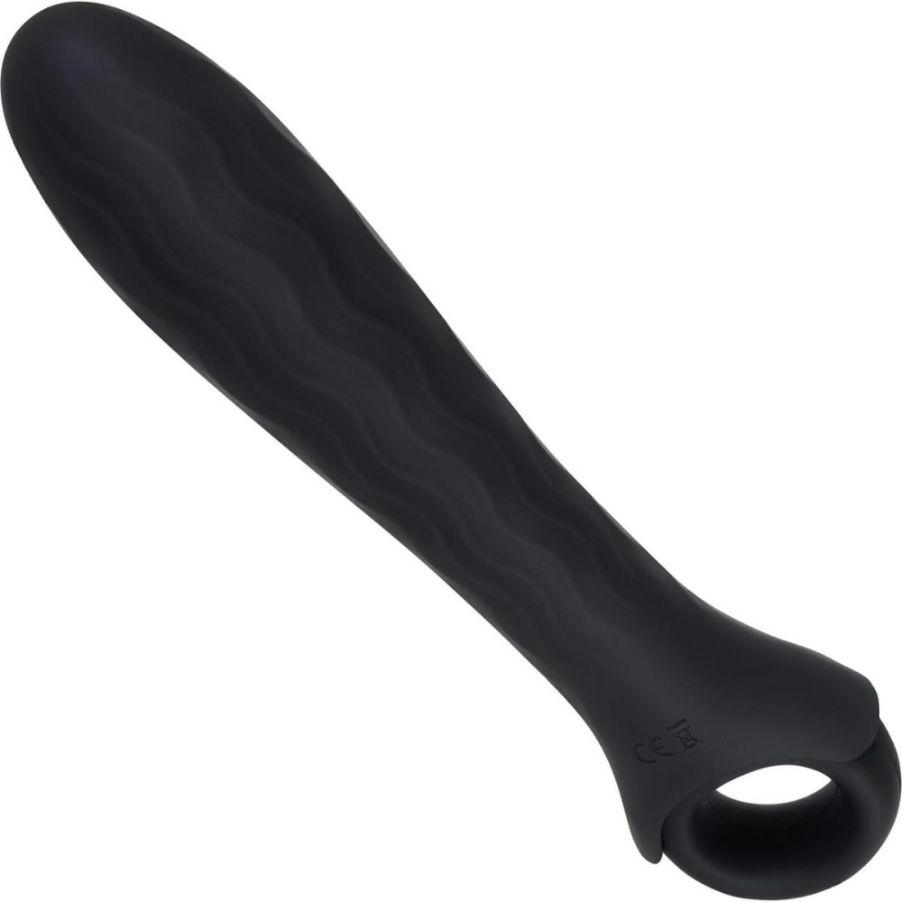 G-Spot Vibrators | Powerhouse Rechargeable Silicone Powerful Vibrator – Black