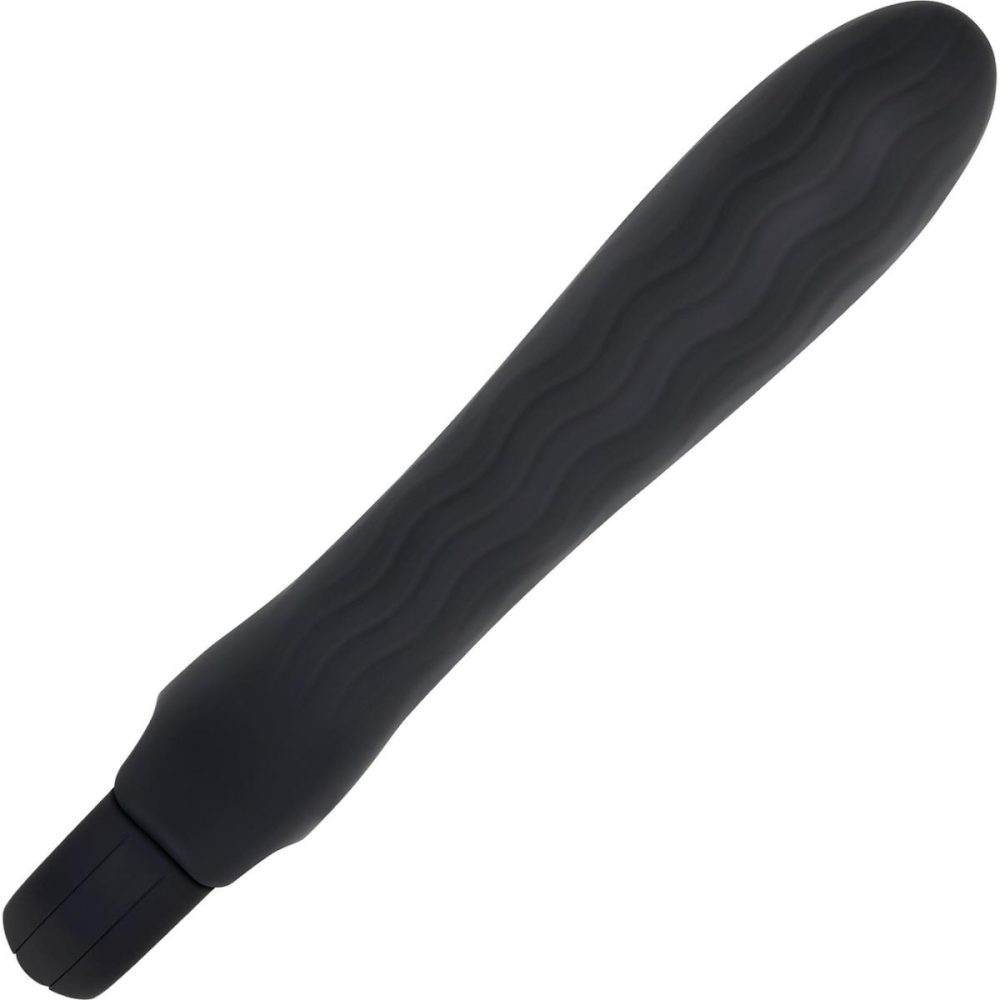 G-Spot Vibrators | Powerhouse Rechargeable Silicone Powerful Vibrator – Black