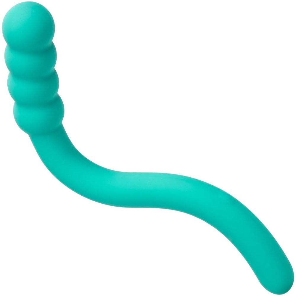 G-Spot Vibrators | Pretty Little Wands Bubbly Rechargeable Silicone Flexible Vibrator – Aqua