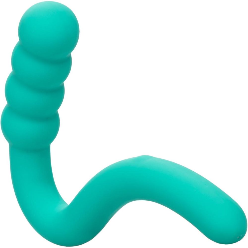 G-Spot Vibrators | Pretty Little Wands Bubbly Rechargeable Silicone Flexible Vibrator – Aqua