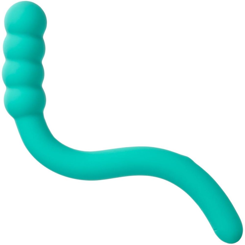 G-Spot Vibrators | Pretty Little Wands Bubbly Rechargeable Silicone Flexible Vibrator – Aqua