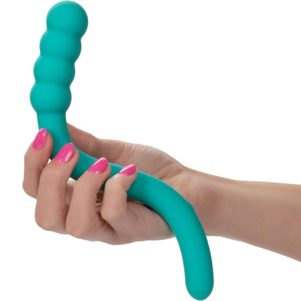 G-Spot Vibrators | Pretty Little Wands Bubbly Rechargeable Silicone Flexible Vibrator – Aqua