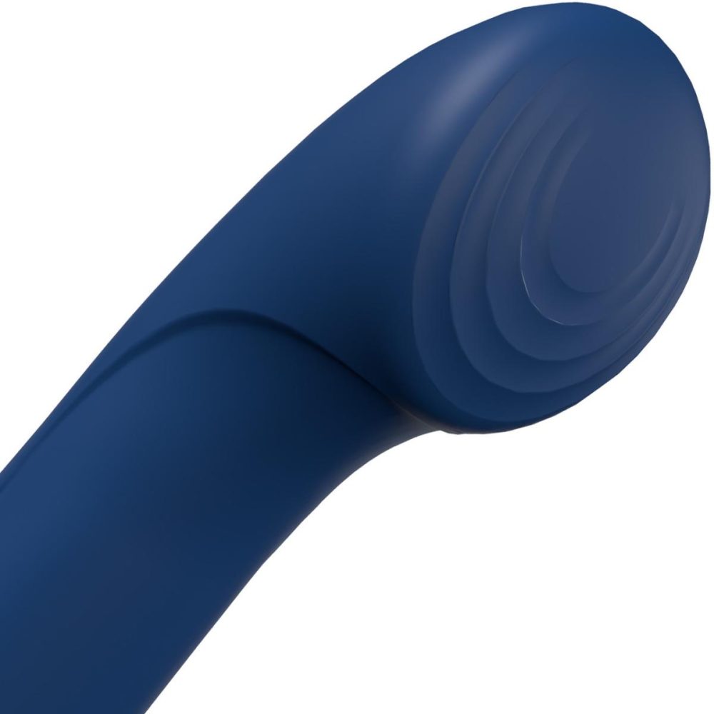 G-Spot Vibrators | PrimO G-Spot Rechargeable Waterproof Silicone Vibrator – Blueberry