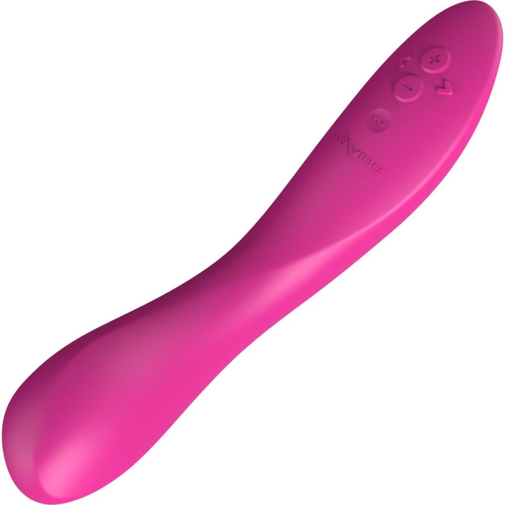 G-Spot Vibrators | Rave 2 Twisted Pleasure Silicone Rechargeable Adjustable G-Spot Vibrator – Bold Pink