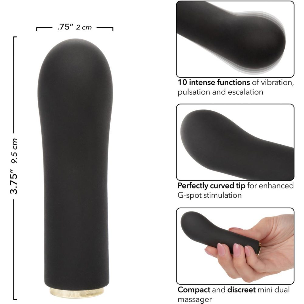 G-Spot Vibrators | Raven "G" Lover Rechargeable Waterproof Silicone Mini G-Spot Vibrator