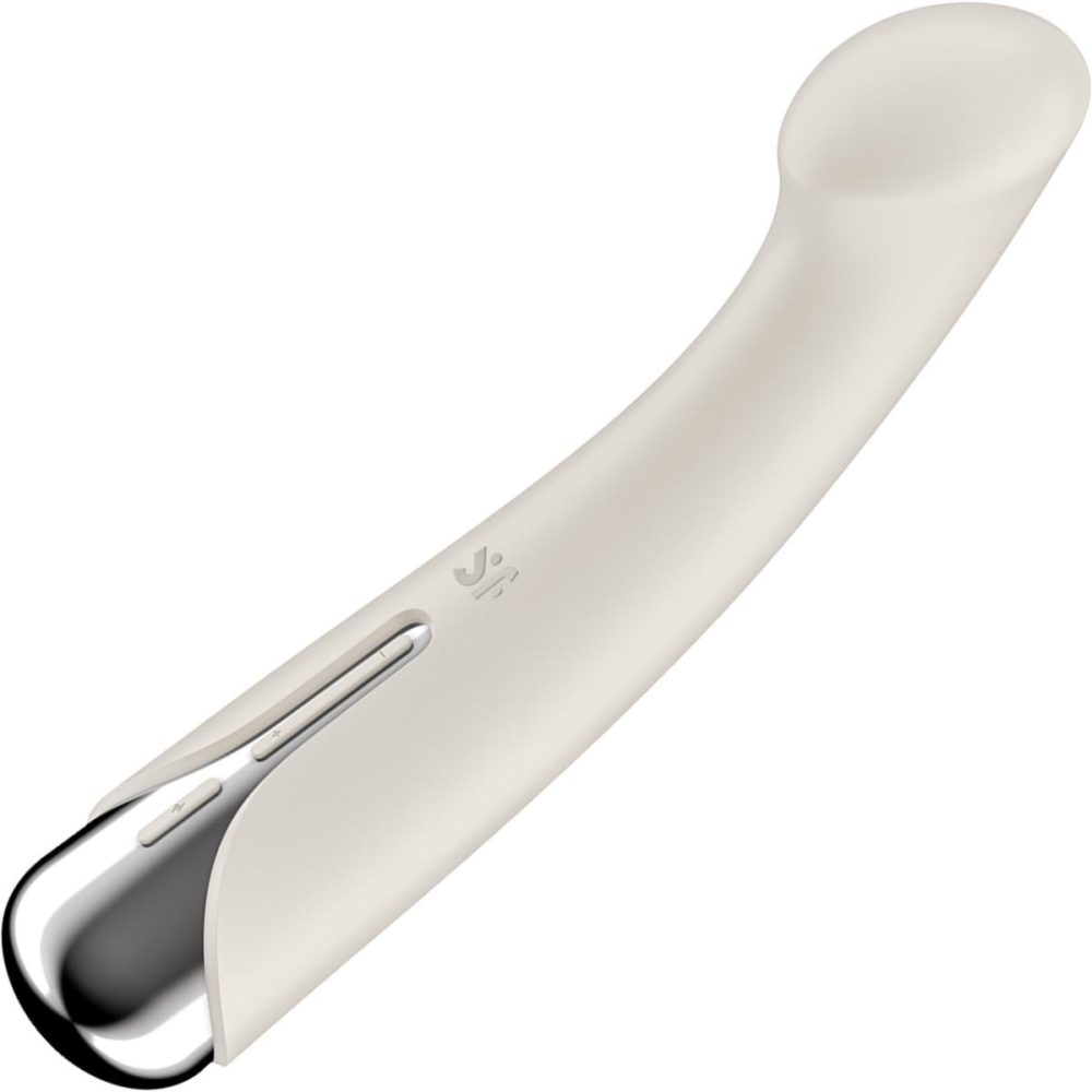 G-Spot Vibrators | Spinning G-Spot 1 Rechargeable Waterproof Silicone G-Spot Vibrator – Beige