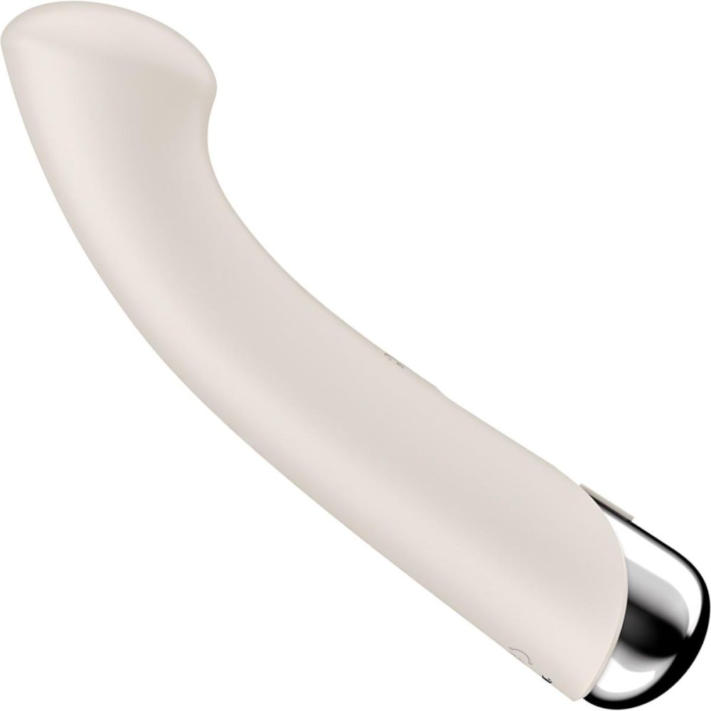 G-Spot Vibrators | Spinning G-Spot 1 Rechargeable Waterproof Silicone G-Spot Vibrator – Beige