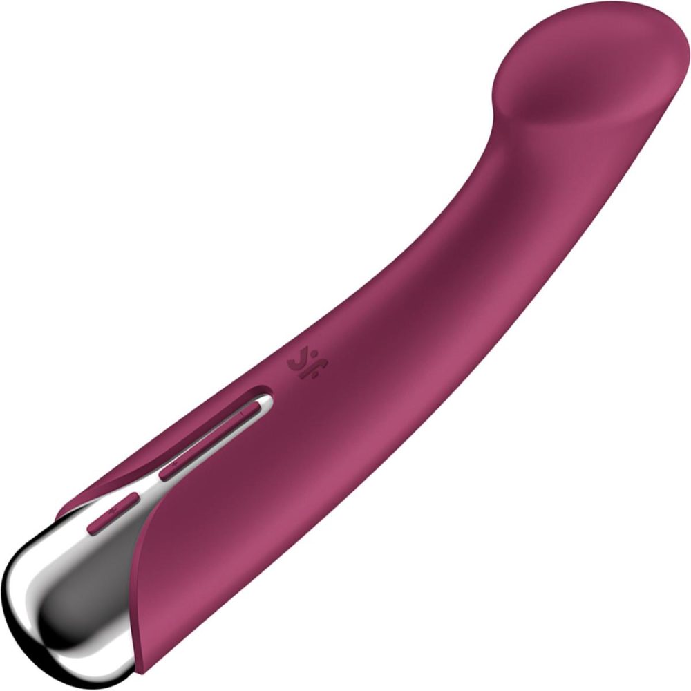 G-Spot Vibrators | Spinning G-Spot 1 Rechargeable Waterproof Silicone G-Spot Vibrator – Red