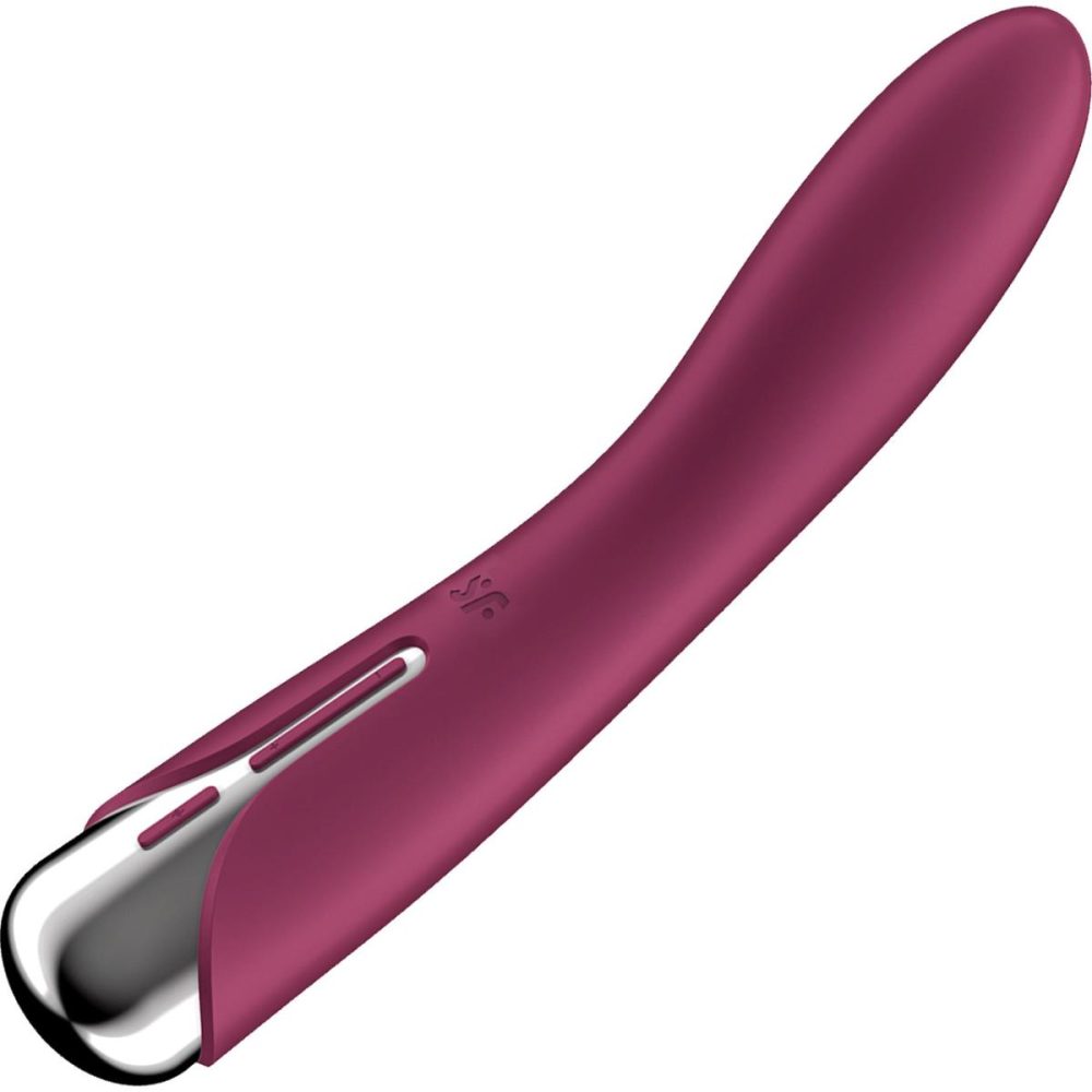 G-Spot Vibrators | Spinning Vibe 1 Rechargeable Waterproof Silicone G-Spot Vibrator – Red