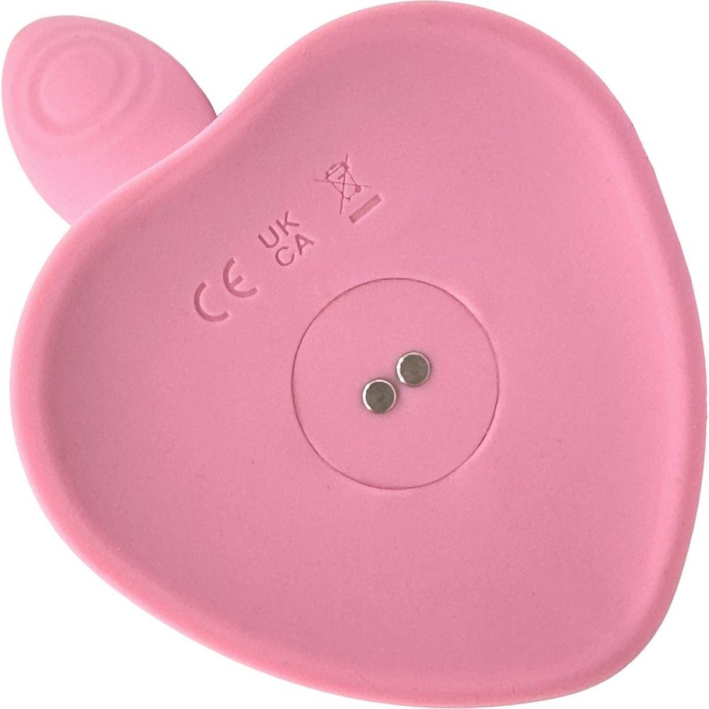 G-Spot Vibrators | Strap-on-Me Tapping Dildo Wave Rechargeable Waterproof Silicone Vibrating Suction Cup Dildo – Coral Pink