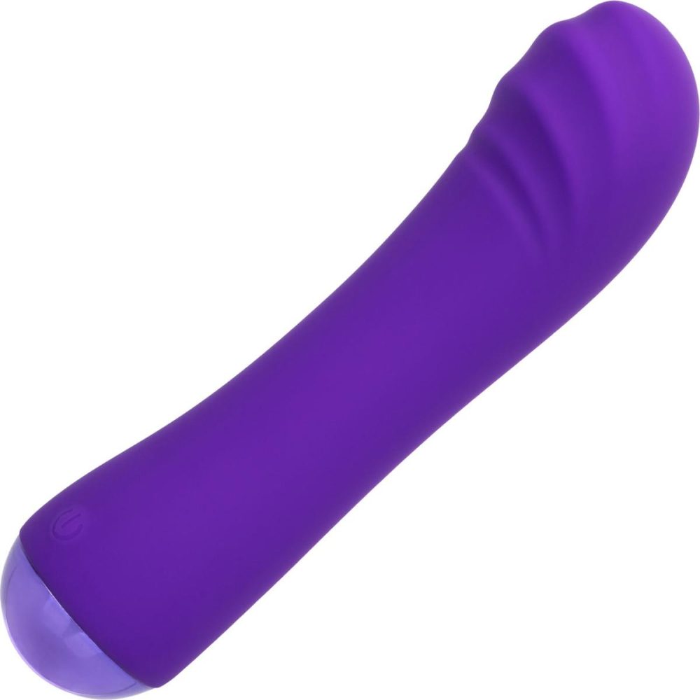 G-Spot Vibrators | Thicc Chubby Buddy Rechargeable Waterproof Silicone G-Spot Vibrator – Purple