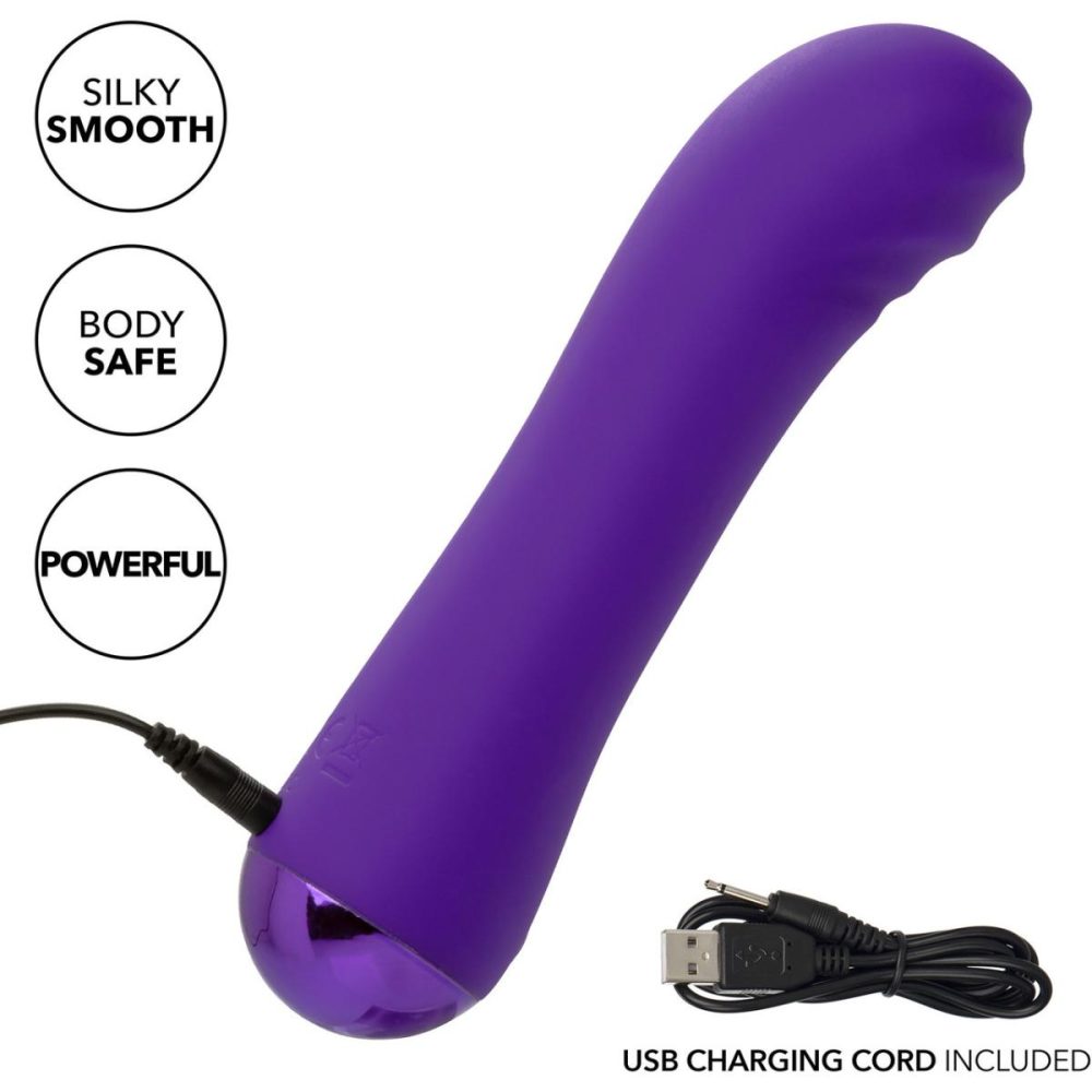 G-Spot Vibrators | Thicc Chubby Buddy Rechargeable Waterproof Silicone G-Spot Vibrator – Purple