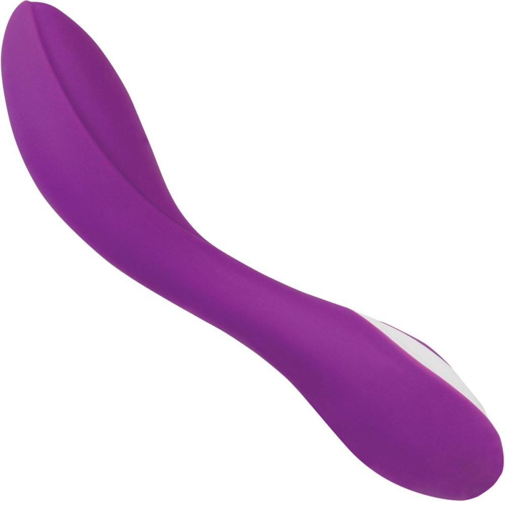 G-Spot Vibrators | Wonderlust Serenity Rechargeable Silicone G-Spot Vibrator – Purple