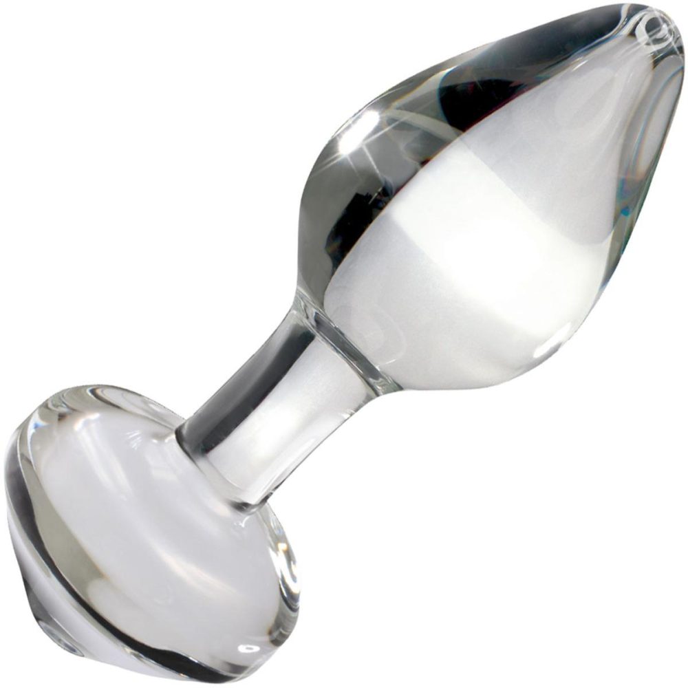 Glass & Ceramic Anal Toys | Icicles No. 44 Glass Butt Plug – Clear